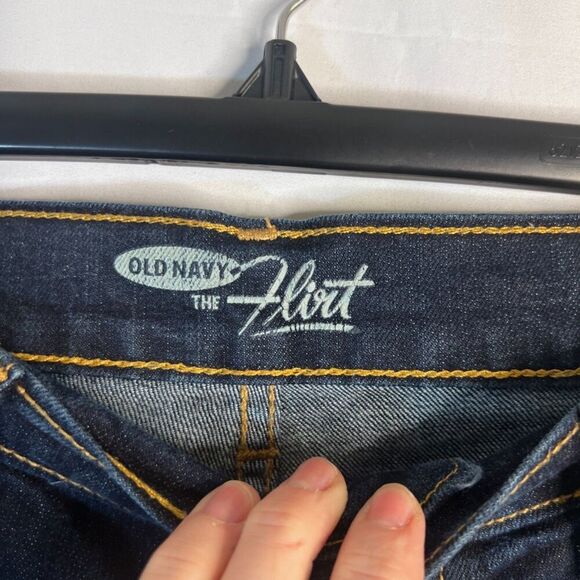 Old Navy "The Flirt" Dark Wash Non Destructed Skinny Jeans Size 6 Short - Picture 6 of 9